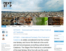 Tablet Screenshot of nextstop-barcelona.com